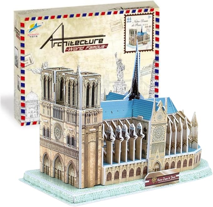 Architecture World Famous of 3D Puzzle.Build Your Own Collection of 17 Global by Unknown