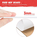 Simetufy 4 x 6 inch 12 Pack Small Painting Canvas Boards- Gesso Primed | - Image 4