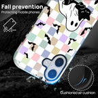 Case for iPhone 17, Scratch Resistant Hybrid Double Layer Hard Shell，Ghost - Image 6