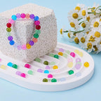 XSEINO About 1200PCS 6mm Glass Beads Bracelet Making Kit, 24 Colorful Nature - Image 5
