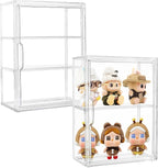 Acrylic Display Case for Collectibles 3 Tier Wall-Mounted Display Case by LXLXXL