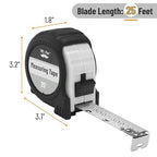 Mr. Pen- Retractable Tape Measure 25 ft, Easy Read | Steel Retractable - Image 2