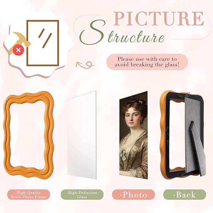 Vicenpal Scalloped Picture Frame - Image 3