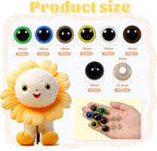 TOAOB 140pcs 18mm Colorful Safety Eyes - Image 2