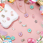 Landical 50 Pcs Easter Cute Charms - Image 3