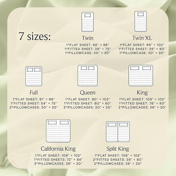 LuxClub 3 PC Twin Sheet Set, Deep Pockets Wrinkle Free Cooling Bed Sheets Hotel - Image 4