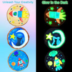 KIRKOTOY Wooden Crafts Kit for Kids-Glow in The Dark-Arts & Crafts Gifts for - Image 3