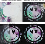 FUNKAKA Tie Dye HTV Heat Transfer Vinyl Bundle, 10 Sheets HTV Vinyl - Image 5