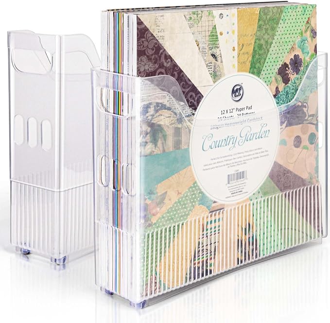 12x12 Paper Storage Organizer, Scrapbook Paper Storage Organizer, Scrapbook by TUTATA