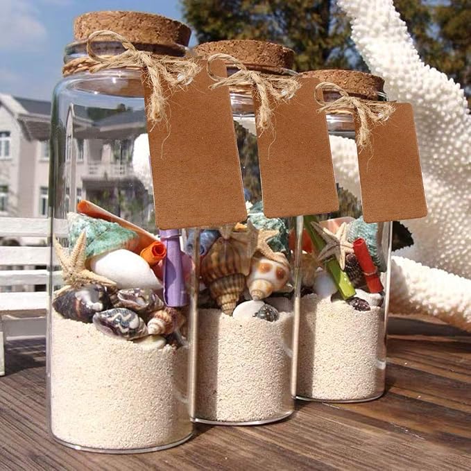 OurWarm 48PCS 25ml Clear Glass Bottles - Image 7
