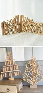 Natural Driftwood Pieces, Unfinished Wooden Sticks - Image 5
