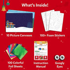 Skillmatics Foil Fun – Christmas Magic, Mess-Free Holiday Art & Craft Kit | DIY - Image 4