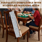 Blue and White Floral Toile Mahjong Mat Bag - Image 5