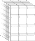 120 Pocket Coin Binder Pages 2.44" Collection Album Holder 10 Pcs | OSOPOLA by OSOPOLA