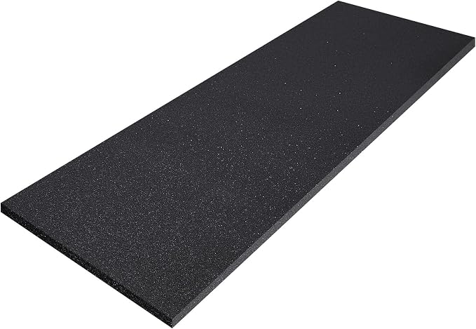 Amylove 1 Pack Polyurethane Foam 1" x 24" x 72" High Density Cushion Upholstery by Amylove