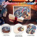 8 Pack Horse Diamond Art Coasters Kit for - Image 7