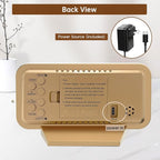 Peakeep Slim Digital Mirror Aesthetic Alarm Clock - Image 7