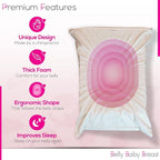 Belly Pillow, Pregnancy Pillow for Stomach Sleepers, USA Made, No Odor - Image 2