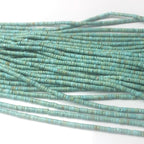 160pcs 4x2mm Natural Turquoise Heishi Disc Rondelle Spacer Stone Semi Precious - Image 3
