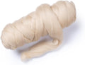 Colored Natural Wool roving, 1 lb. Best Wool by Kondoosnaturalfibers