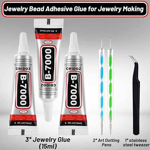 B7000 Rhinestone Glue for Jewelry Making, Nail Art, Glass - Image 2