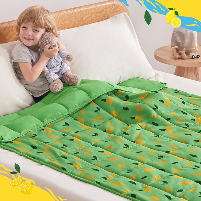 anfie Weighted Blanket Kids, Weighted Blanket Cooling Blanket - Image 5