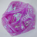 11-Yard Magic Rose Purple Organza Fabric - Image 7