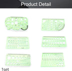 Utoolmart Multifunctional Template, Geometric Drawings Templates, Measuring - Image 4