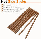 HARFINGTON 10pcs Hot Glue Sticks 0.28" Dia x 7.87" Long EVA Mini Hot Melt - Image 4