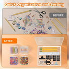 Bead Organizer Box, Craft Storage Box - Image 4