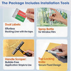 Coavas Window Privacy Film Daytime See Out Not in, 91% UV Blocking Heat Control - Image 6