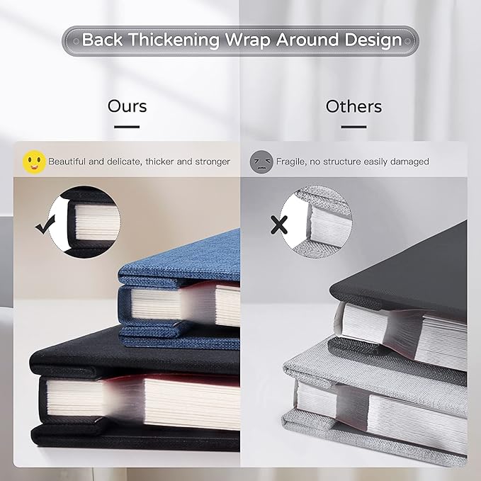 Popotop Large Photo Album Self Adhesive 4x6 5x7 8x10 Scrapbook Album DIY - Image 6