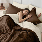 JOLLYVOGUE California King Comforter Set, Ultra-Soft Bed in a Bag Cal King Size - Image 6
