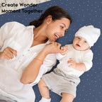 Yoofoss Pack and Play Sheets Fitted, Mini Crib Sheets 2-Pack - Image 7