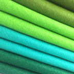 4pcs Thick 1.4mm Soft Felt Fabric Sheet Assorted Color Felt Pack DIY Craft - Image 2