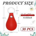 Taiyin 30 Pcs Leather Key Fob Kit - Image 2