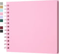 7x7 Inch DIY Scrapbook Photo Album, Hardcover Kraft Paper Acid-Free, 20 Sheets by Yopih