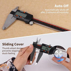 HARDELL Digital Caliper 12 Inch Large LCD Screen Auto-Off Inch/MM/Fraction | - Image 6