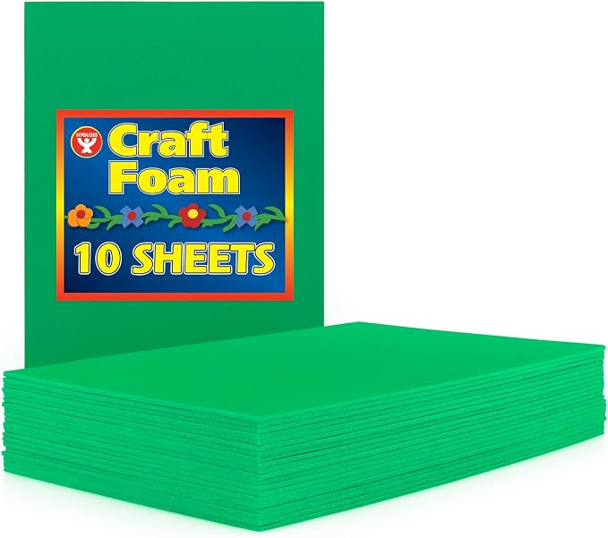 Hygloss Craft Foam Sheets by HyglossProductsInc