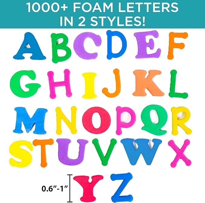 Horizon Group USA Adhesive Foam Alphabet Letters - Image 2