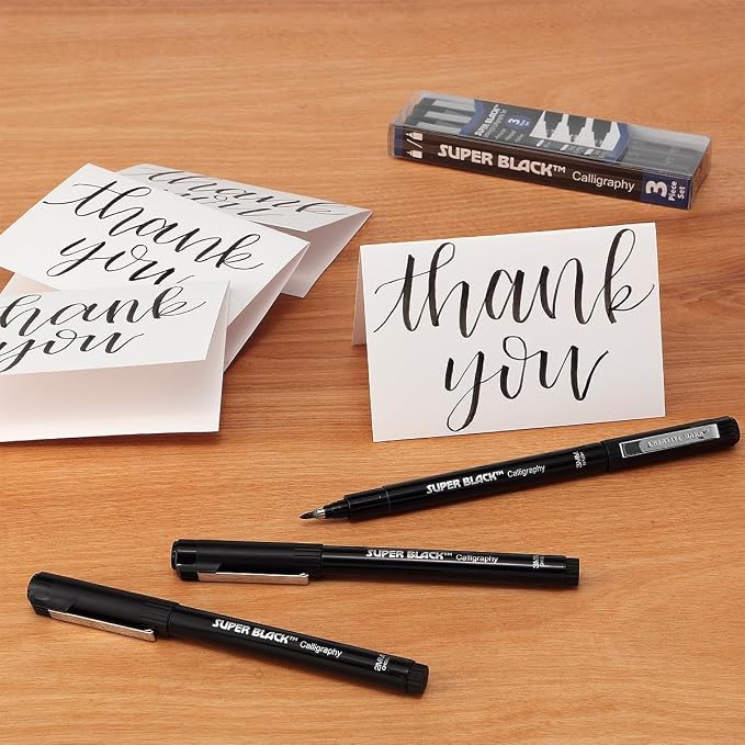 Creative Mark Calligraphy & Fineliner Pen Set of 3 Lettering & Calligraphy - Image 4
