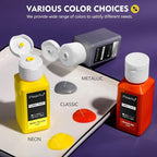 Magicfly Permanent Soft Fabric Paint Set, No Heating Needed & Washable Fabric - Image 2