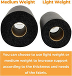 PLANTIONAL Light Weight Black Iron-On Non-Woven Fusible Interfacing: 11.6" x - Image 3