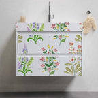 ORIGACH 6 Pcs Field Flowers Stencil - Image 5
