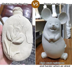 ReArt Air Dry Modeling Clay, for Sculpting, Wheel Throwing, Hand Building - Image 2