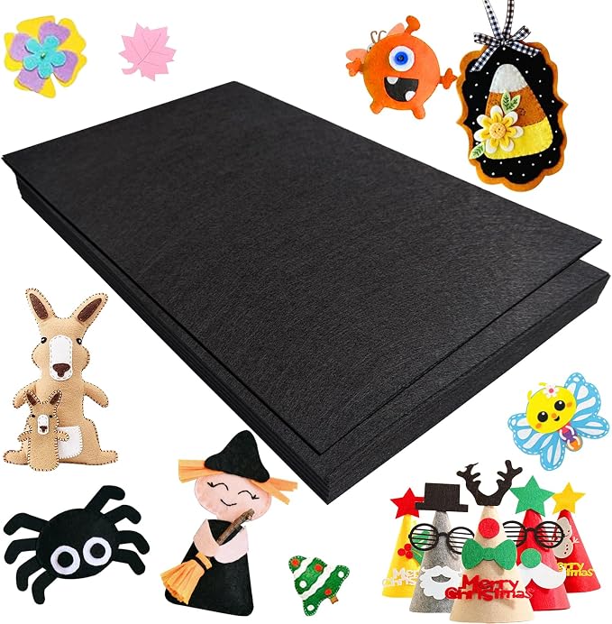 Jtnohx Felt for Crafts, Craft Felt Square for Sewing - Image 4