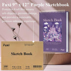 Purple Sketch Book for Women - Image 6