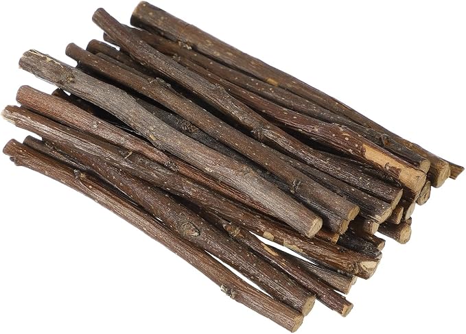 PATIKIL 25 Pcs 4inch Wood Log Sticks, 0.2-0.31inch in Diameter Natural Driftwood by PATIKIL
