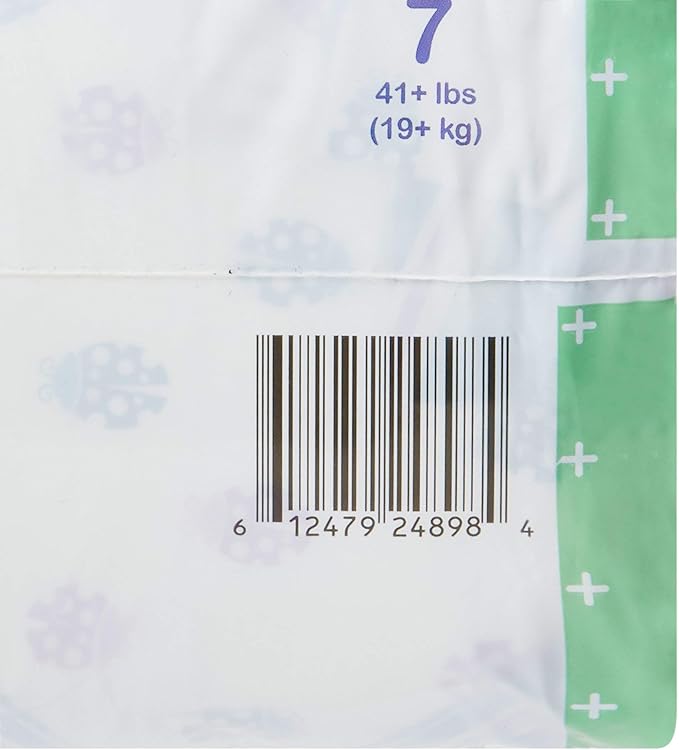 McKesson Baby Diaper Size 7, Over 41 lbs. BD-SZ7, 20 Ct