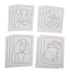 S&S Worldwide Unfinished Adhesive Sand Art Boards by SSWorldwide